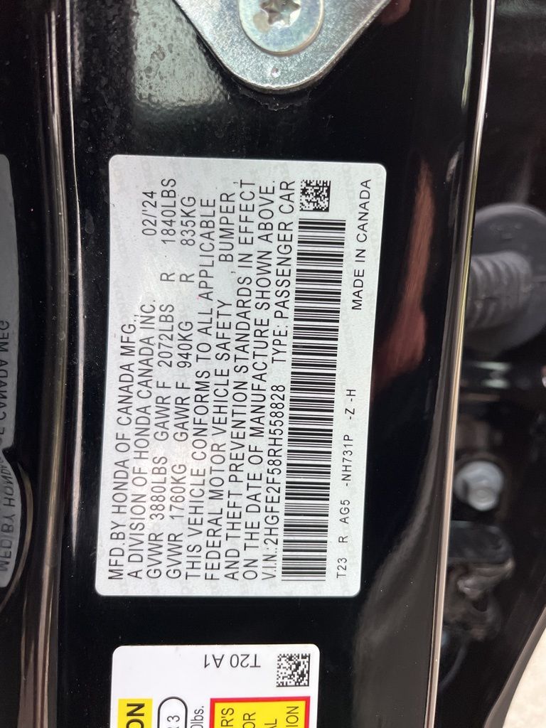 2024 Honda Civic Sport 11