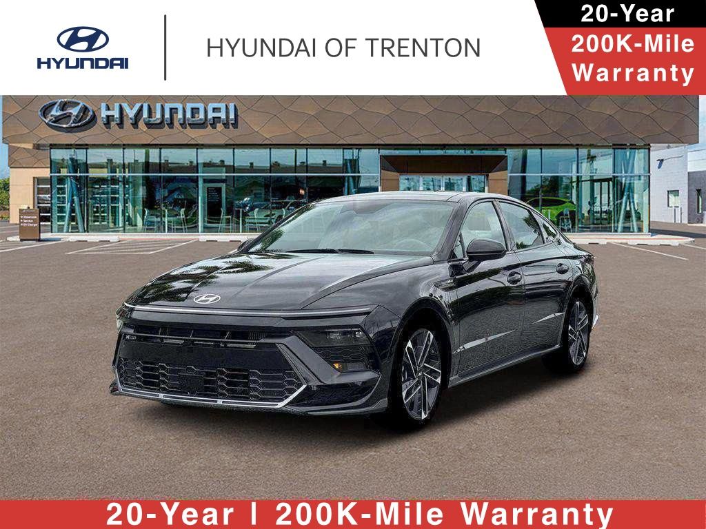 Abyss Black 2026 Hyundai Sonata Sedan Front-Wheel Drive 8-Speed Automatic