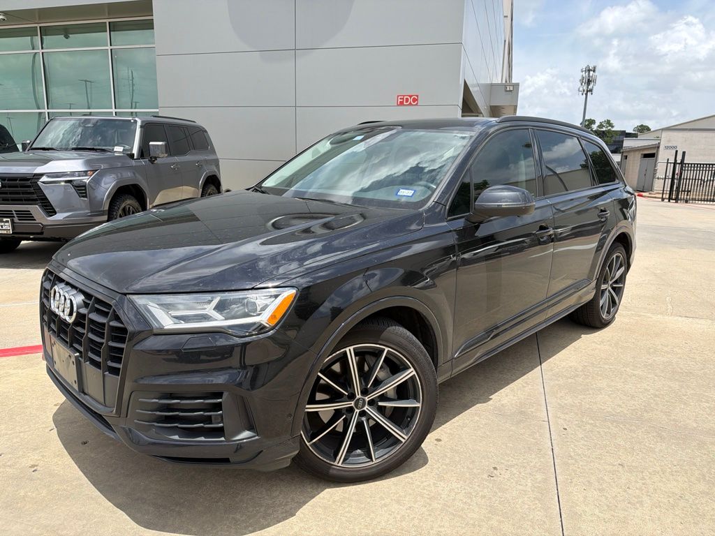 2021 Audi Q7 55 Premium Plus Black at Westside Lexus