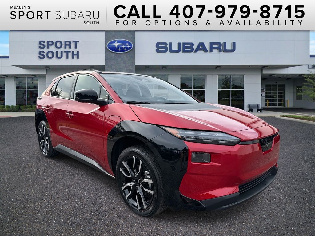 Elemental Red Pearl 2026 Subaru Solterra SUV / Crossover All-Wheel Drive 1-Speed Automatic