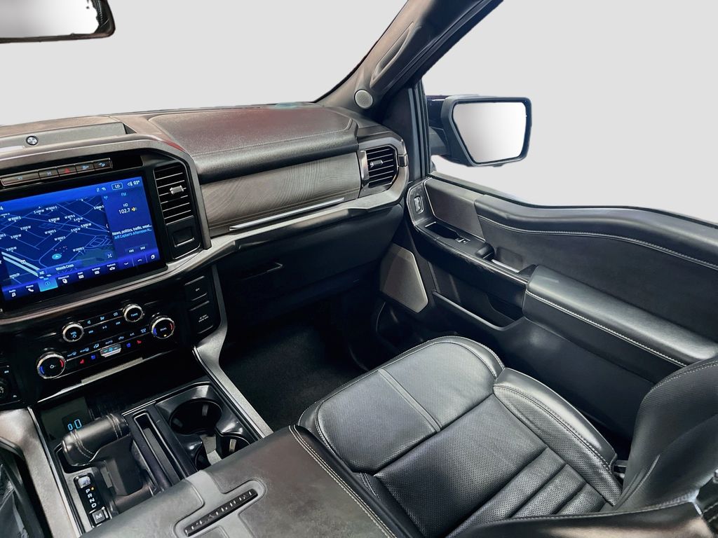 Used 2023 Blue Metallic Ford Platinum image 25