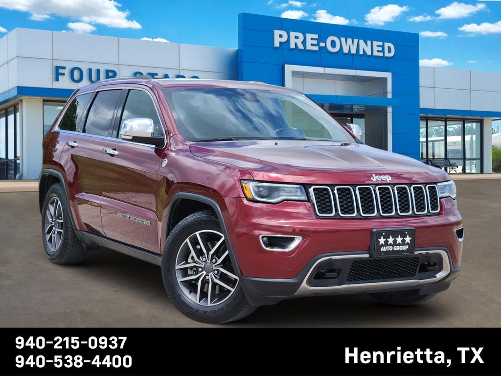 Velvet Red Pearlcoat 2021 Jeep Grand Cherokee Limited 4WD SUV / Crossover Four-Wheel Drive 8-Speed Automatic