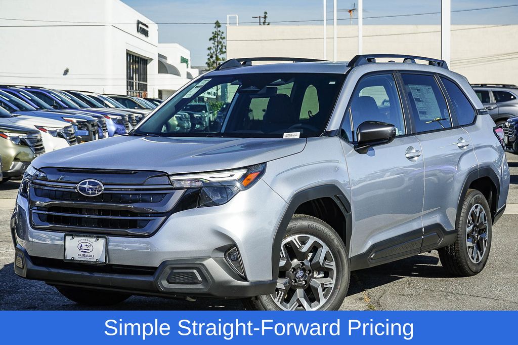 Silver Metallic 2026 Subaru Forester Crossover AWD SUV / Crossover All-Wheel Drive Continuously Variable Transmission