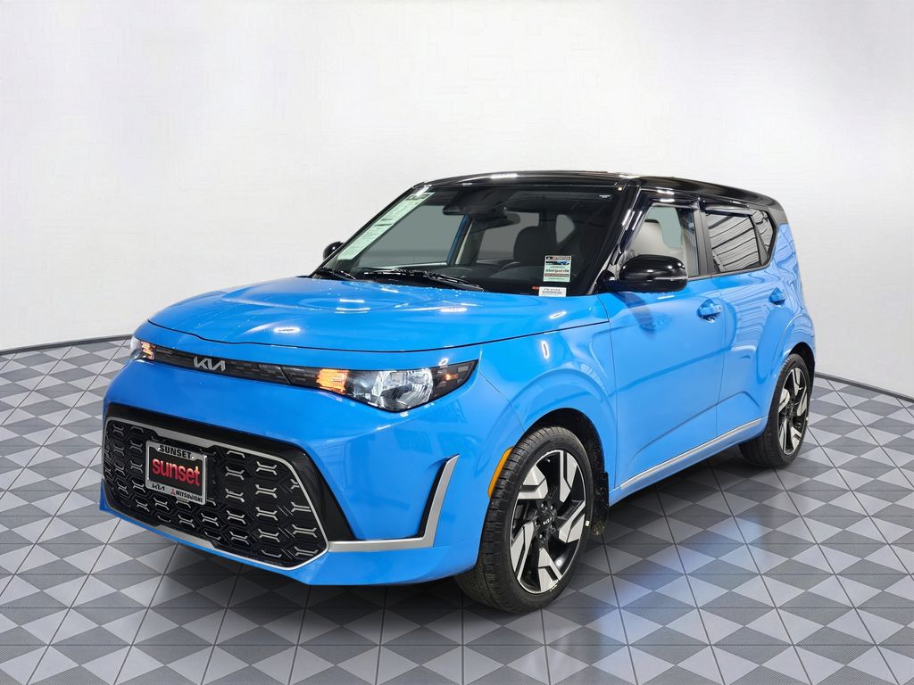 Used 2023 Blue Kia GT-Line image 3