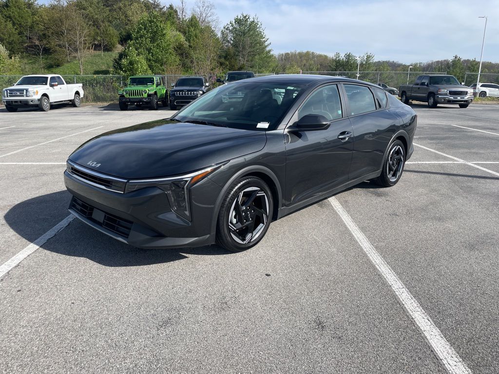 Interstellar Gray 2025 Kia K4 EX FWD Sedan Front-Wheel Drive Continuously Variable Transmission