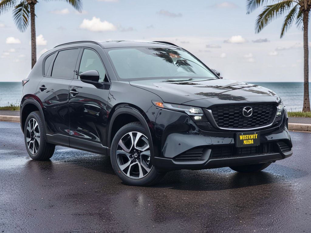 Jet Black 2026 Mazda CX-5 2.5 S Preferred AWD SUV / Crossover All-Wheel Drive 6-Speed Automatic