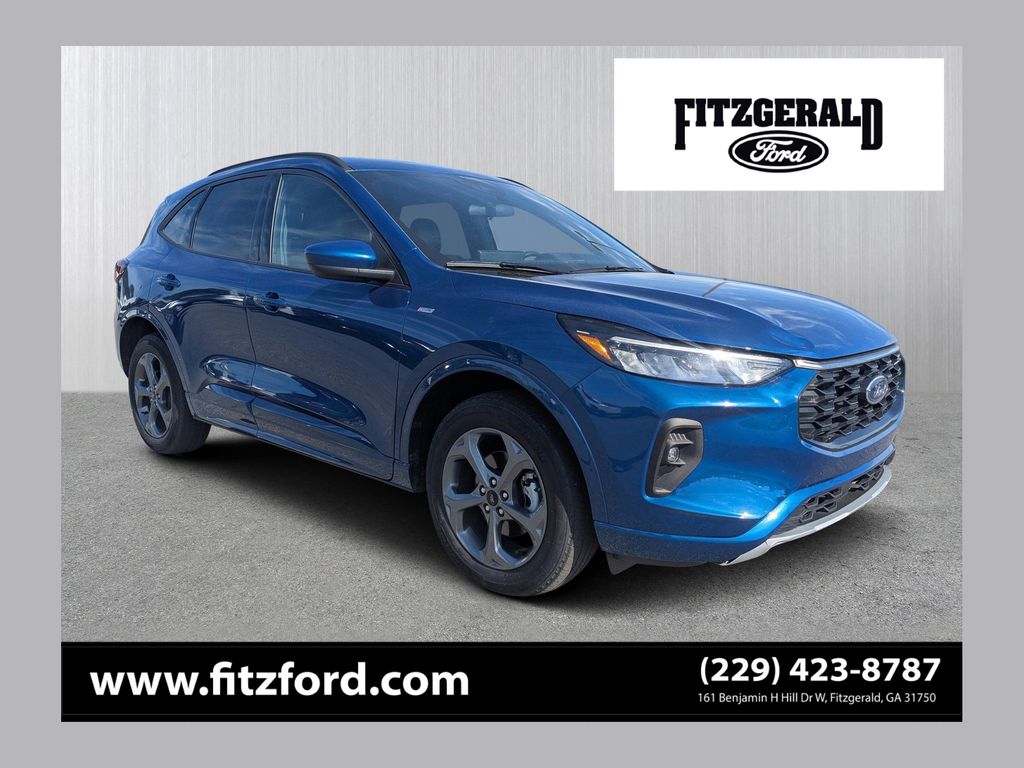 Blue Metallic 2023 Ford Escape SUV / Crossover All-Wheel Drive 8-Speed Automatic