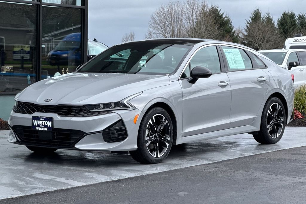 used 2021 Kia K5 car, priced at $23,901