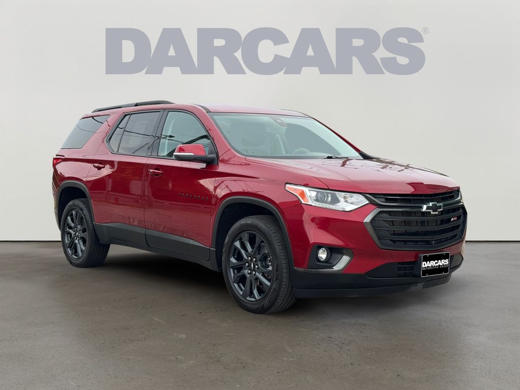 Cajun Red Tintcoat 2021 Chevrolet Traverse SUV / Crossover Front-Wheel Drive 9-Speed Automatic
