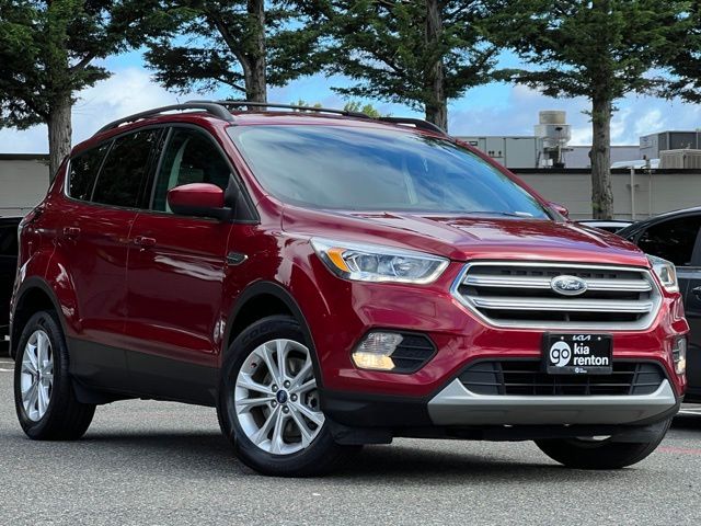 Ruby Red Metallic 2017 Ford Escape SUV / Crossover All-Wheel Drive 6-Speed Automatic