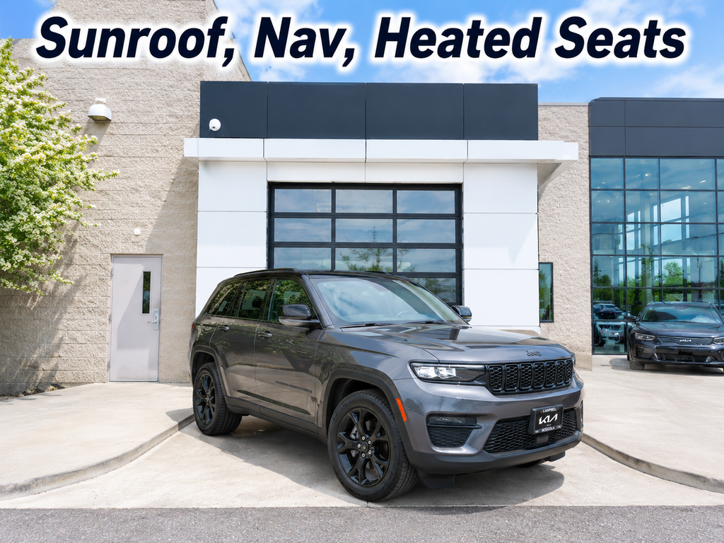 Baltic Gray Metallic Clearcoat 2024 Jeep Grand Cherokee SUV / Crossover Four-Wheel Drive 8-Speed Automatic