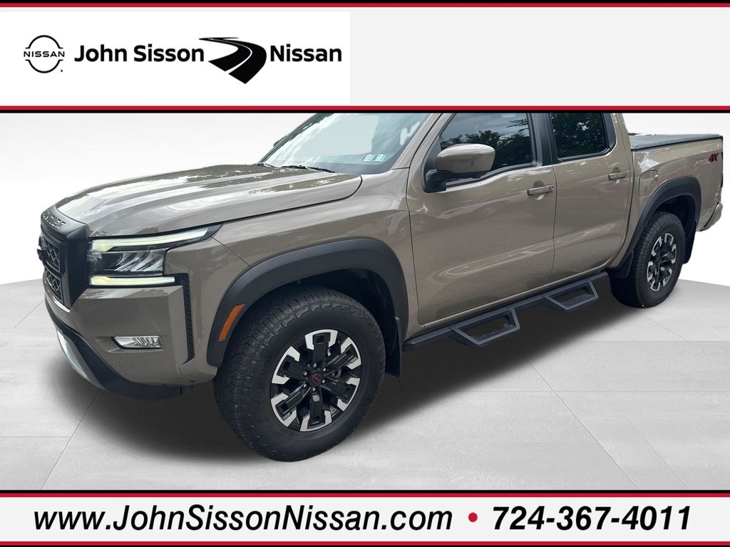 2024 Nissan Frontier PRO-4X Beige at John Sisson Motors
