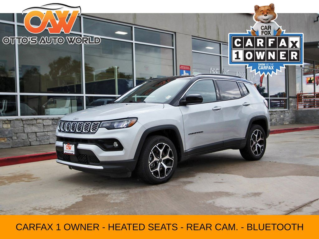 Silver Zynith Metallic Clearcoat 2025 Jeep Compass SUV / Crossover Four-Wheel Drive 8-Speed Automatic