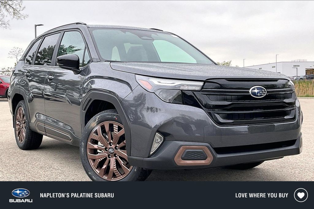 Magnetite Gray Metallic 2026 Subaru Forester Hybrid SUV / Crossover All-Wheel Drive Continuously Variable Transmission