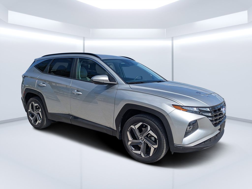 Shimmering Silver 2023 Hyundai Tucson SEL AWD SUV / Crossover All-Wheel Drive 8-Speed Automatic