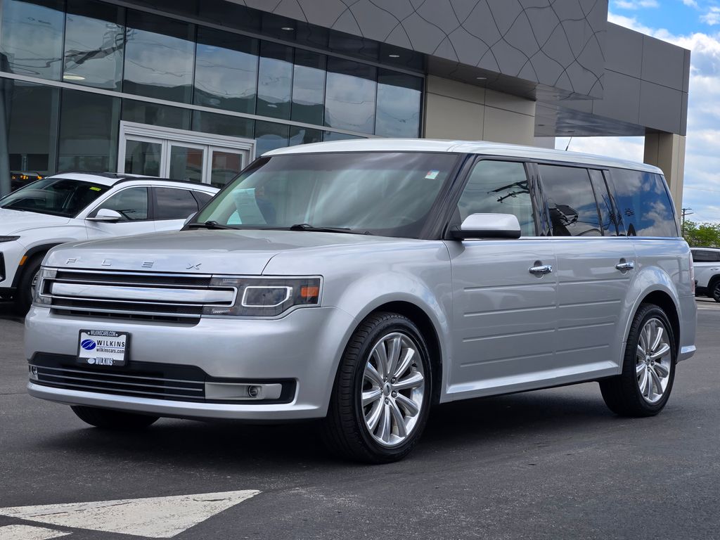 Ingot Silver Metallic 2014 Ford Flex Limited AWD SUV / Crossover All-Wheel Drive 6-Speed Automatic