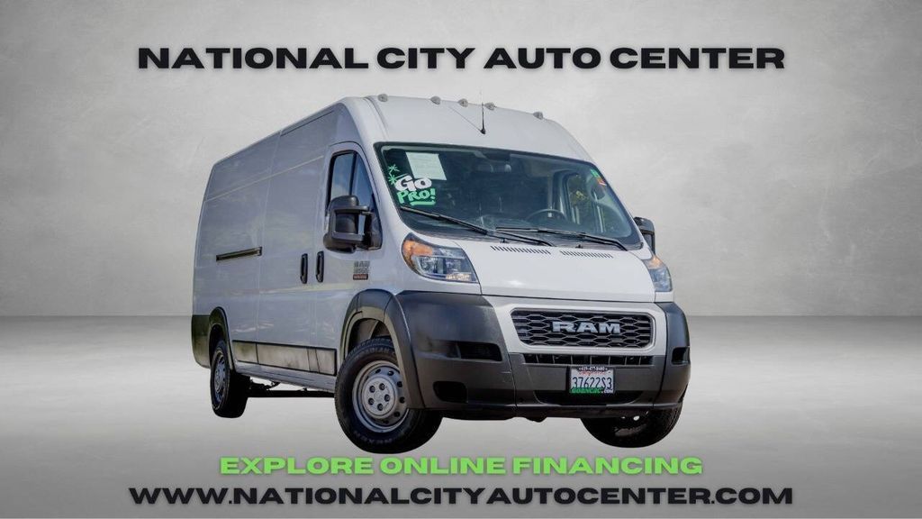 used 2021 Ram ProMaster 3500 High Roof 3D Extended Cargo Van