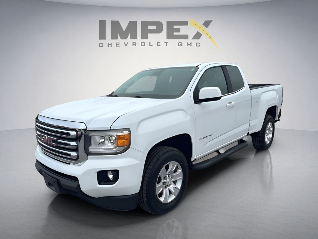 Summit White 2018 GMC Canyon Pickup Truck 4X2 8-Speed Automatic