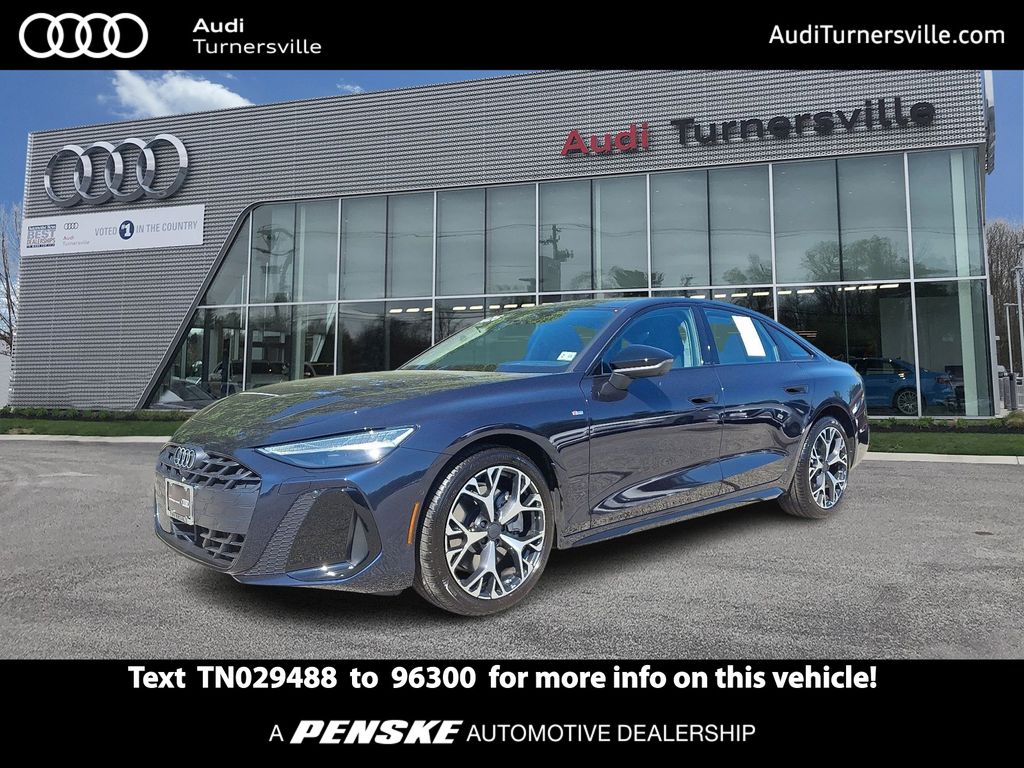 Blue 2026 Audi A6 Sedan All-Wheel Drive 7-Speed Automatic