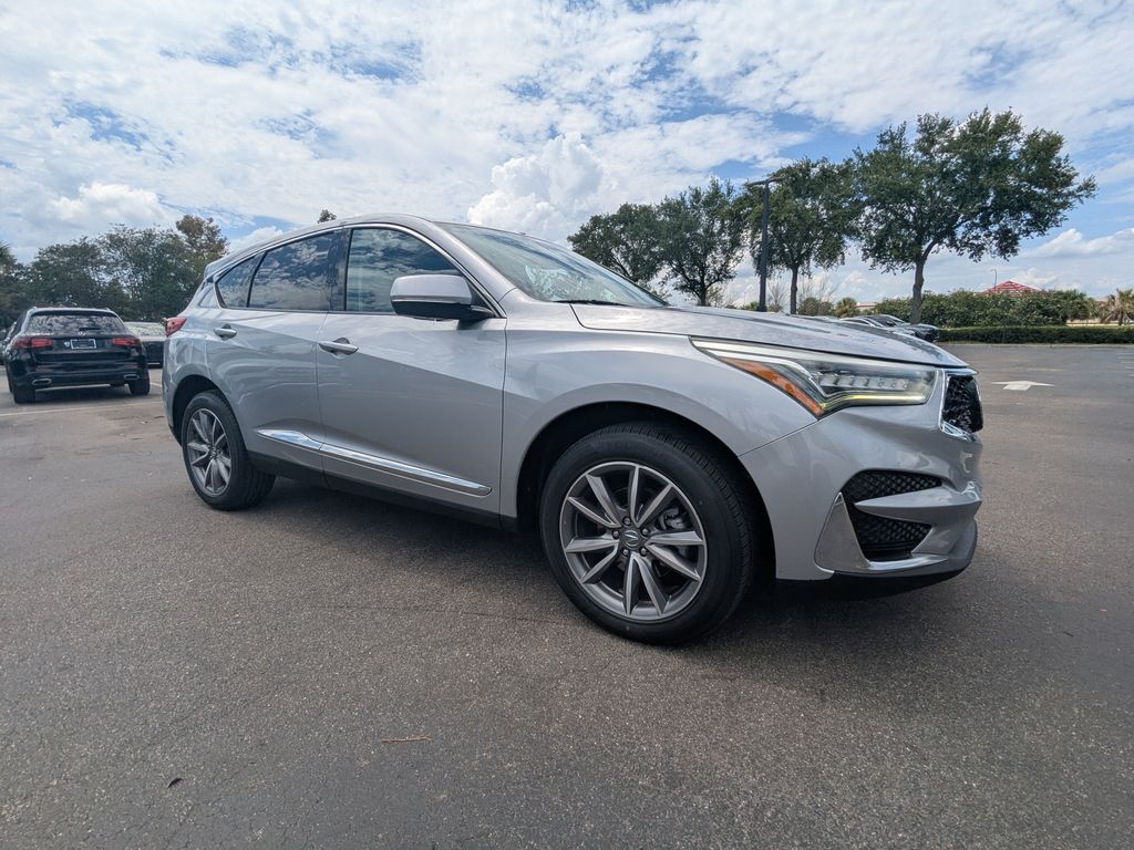 Lunar Silver Metallic 2021 Acura RDX SUV / Crossover Front-Wheel Drive Automatic