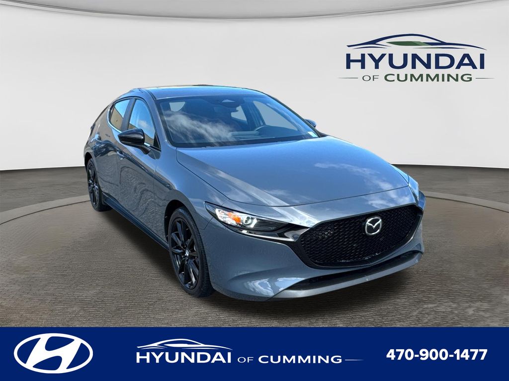 Polymetal Gray Metallic 2024 Mazda MAZDA3 Hatchback All-Wheel Drive 6-Speed Automatic