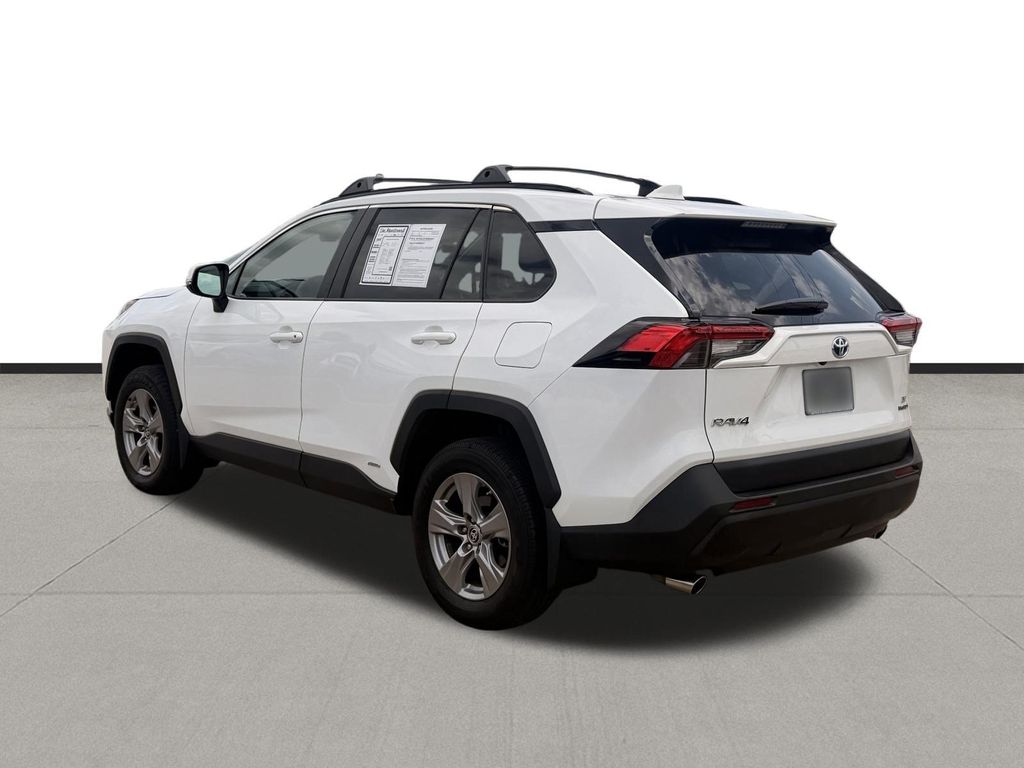 2024 Toyota RAV4 Hybrid LE White at Don McGill Toyota