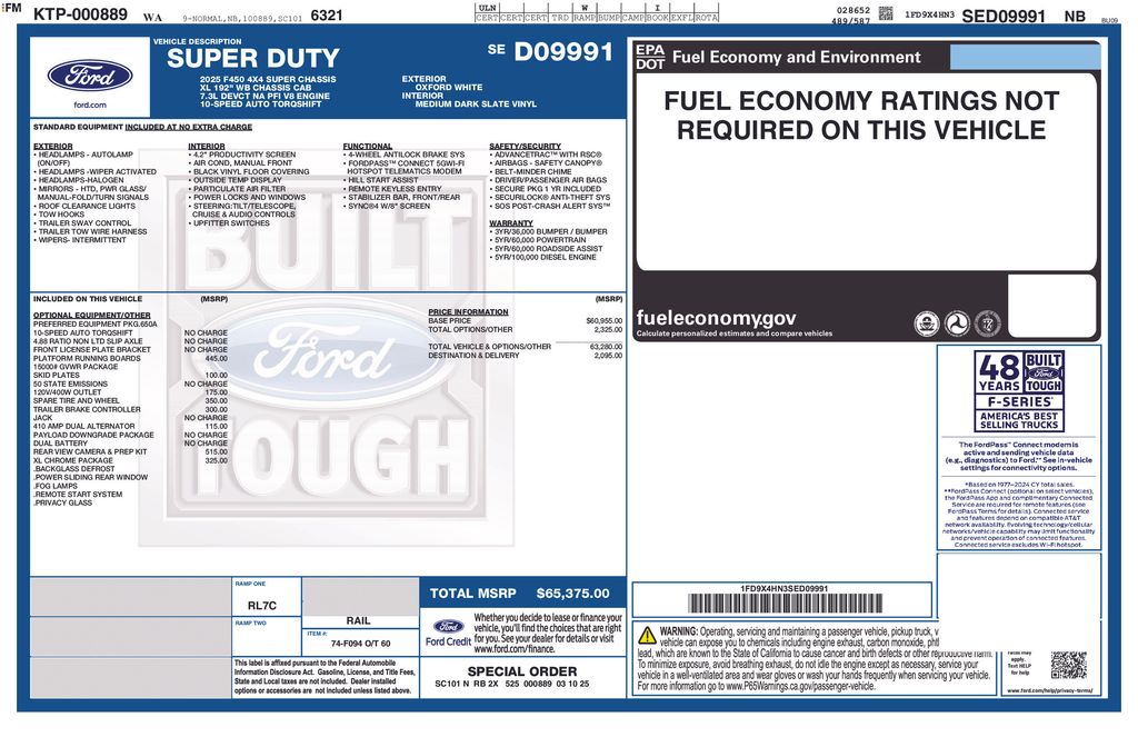 2025 Ford F-450 Super Duty 