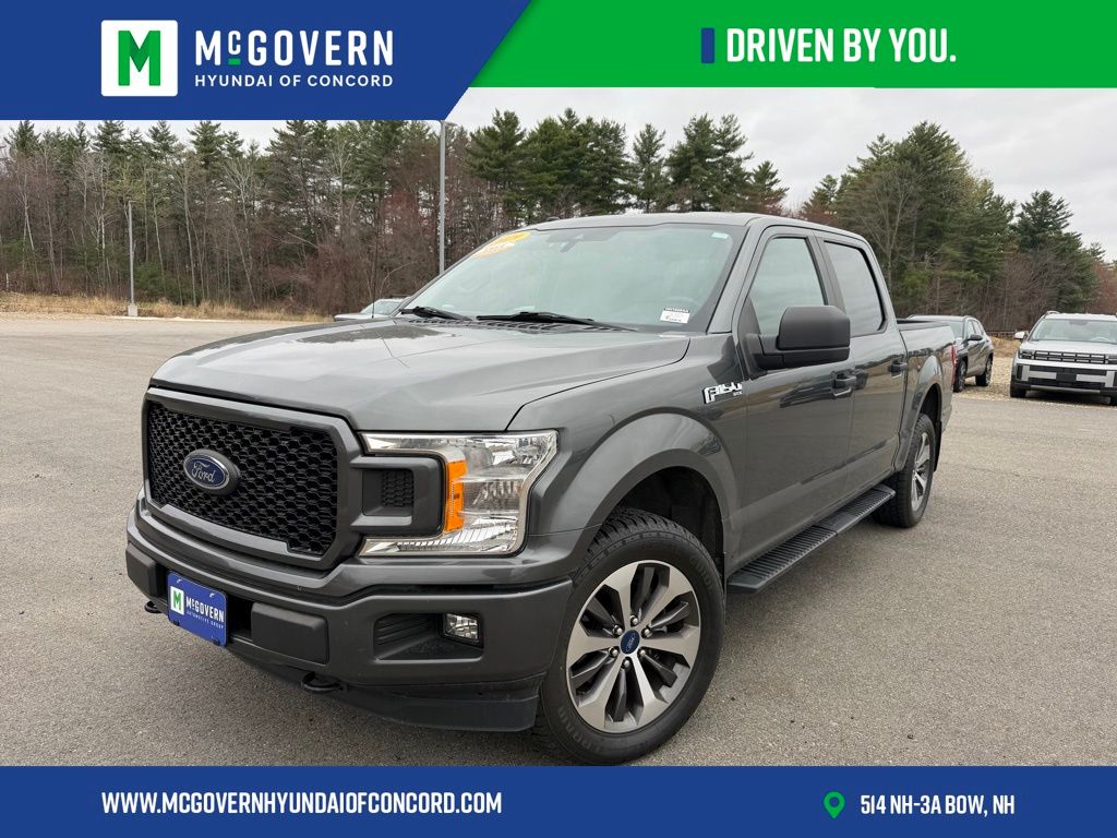 Gray (Magnetic) 2019 Ford F-150 XL SuperCrew 4WD Pickup Truck Four-Wheel Drive Automatic