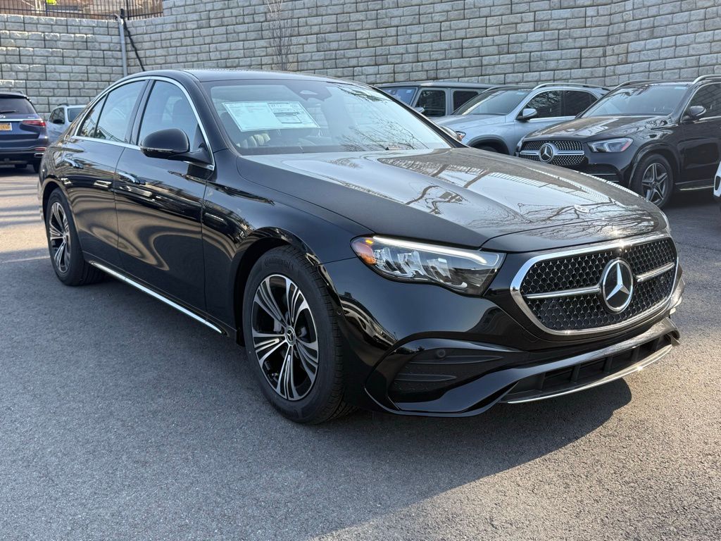 Black 2026 Mercedes-Benz E-Class E 350 4MATIC Sedan All-Wheel Drive 9-Speed Automatic