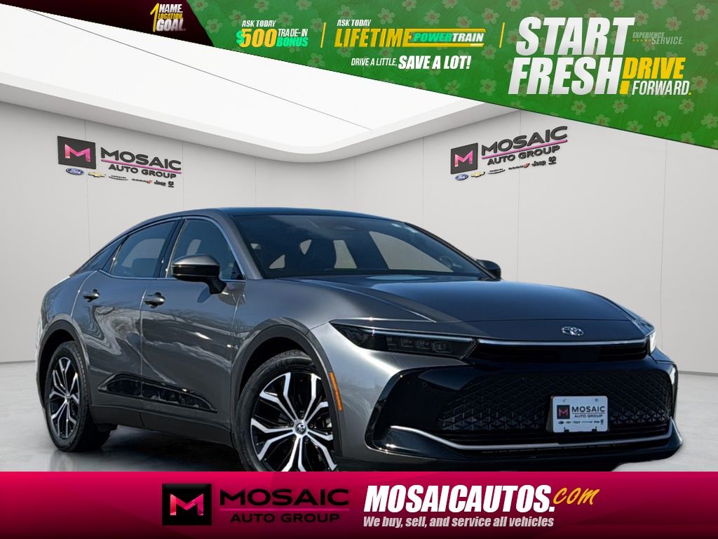 Gray 2024 Toyota Crown Limited AWD Sedan All-Wheel Drive Continuously Variable Transmission