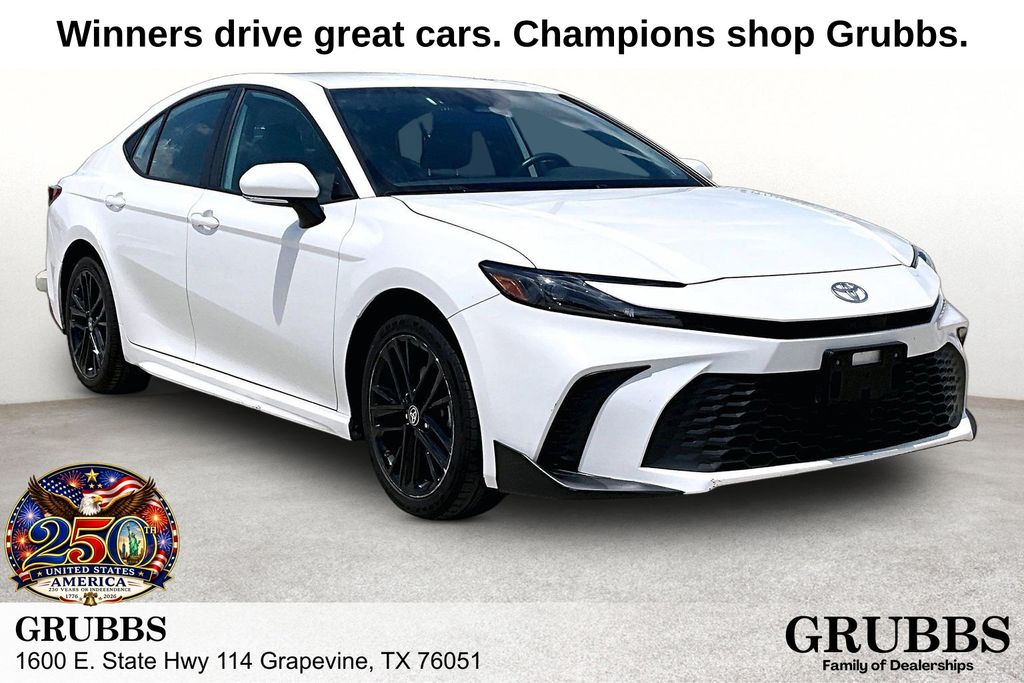 Ice Cap 2025 Toyota Camry Sedan All-Wheel Drive Continuously Variable Transmission