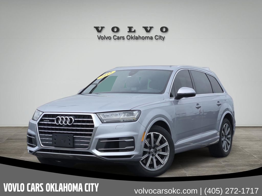 Florett Silver Metallic 2018 Audi Q7 SUV / Crossover All-Wheel Drive 8-Speed Automatic