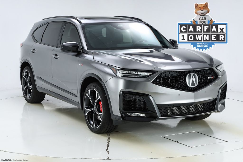 Liquid Carbon Metallic 2025 Acura MDX SUV / Crossover All-Wheel Drive Automatic