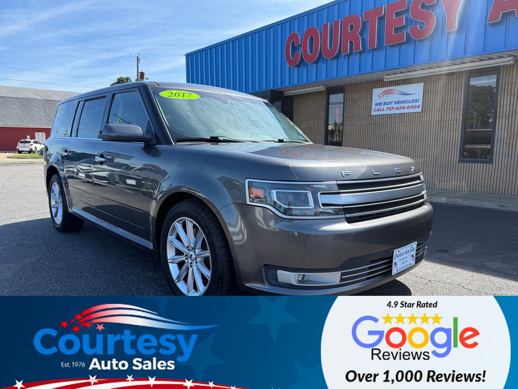 Shadow Black 2017 Ford Flex SUV / Crossover All-Wheel Drive 6-Speed Automatic