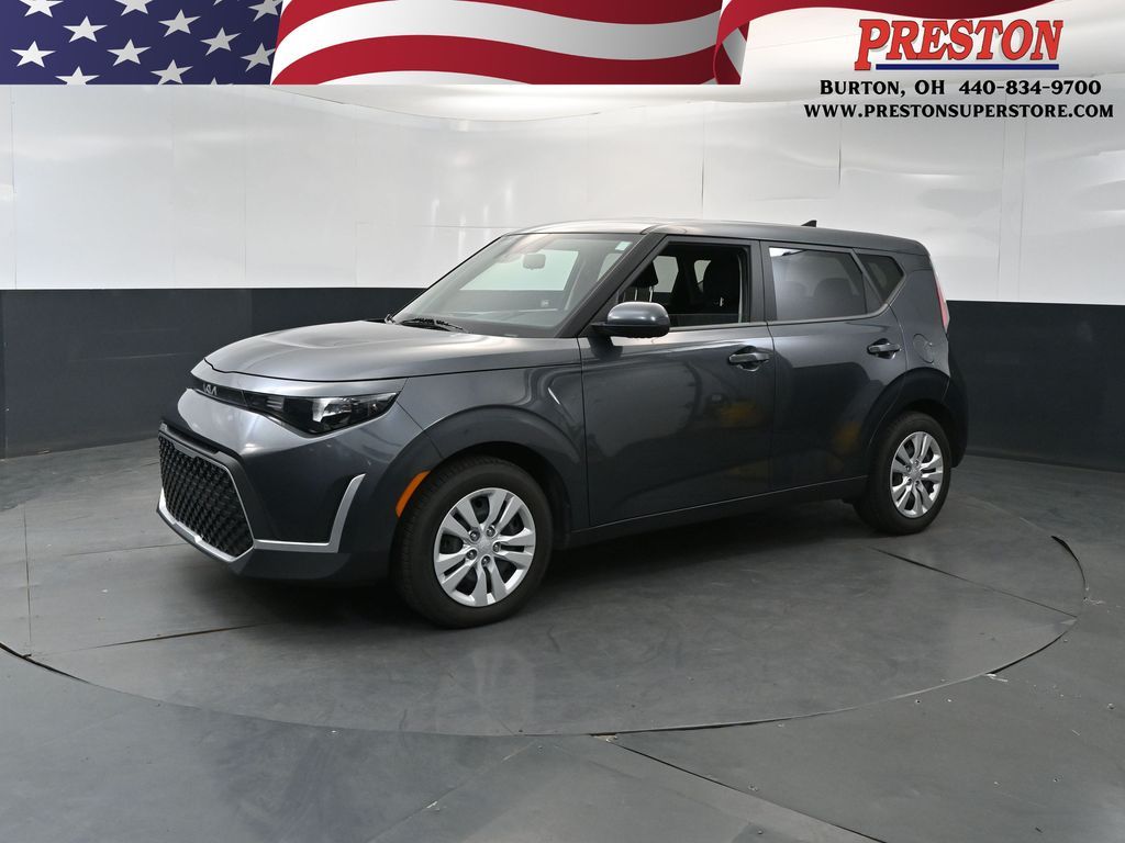Gravity Gray 2023 Kia Soul SUV / Crossover Front-Wheel Drive Continuously Variable Transmission