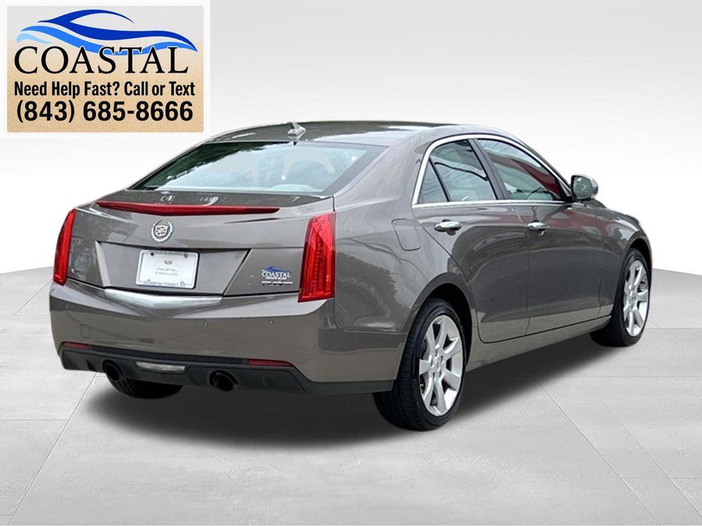 2014 Cadillac ATS 2.0L Turbo Luxury Gray at Stokes Honda North