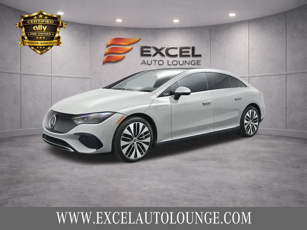 Gray 2023 Mercedes-Benz EQE 350 4MATIC Sedan All-Wheel Drive 1-Speed Automatic