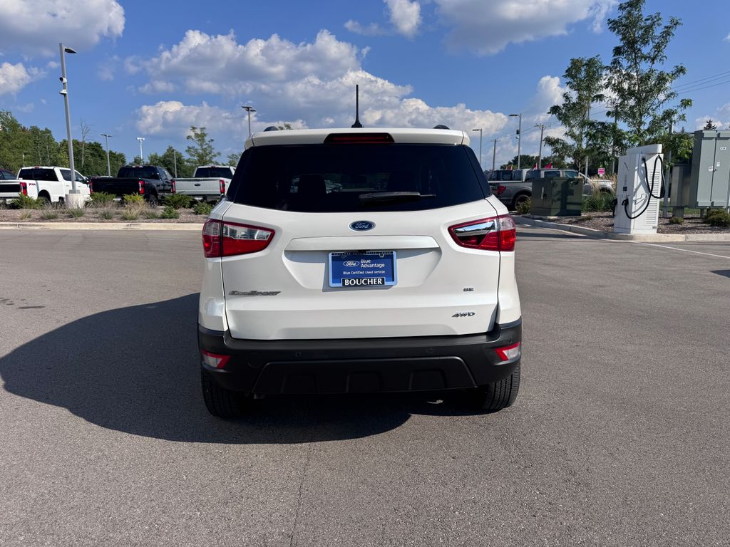 Certified Used 2018 White Platinum Clearcoat Metallic Ford SE image 5