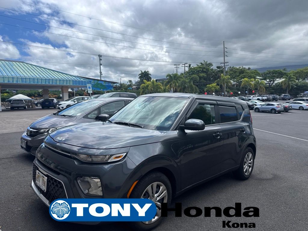 Gravity Gray 2022 Kia Soul LX FWD SUV / Crossover Front-Wheel Drive Continuously Variable Transmission