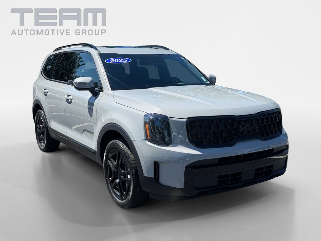 Wolf Gray 2025 Kia Telluride SUV / Crossover All-Wheel Drive Automatic