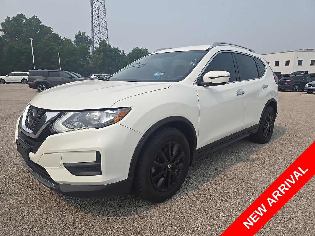 Glacier White 2020 Nissan Rogue SUV / Crossover Front-Wheel Drive Continuously Variable Transmission