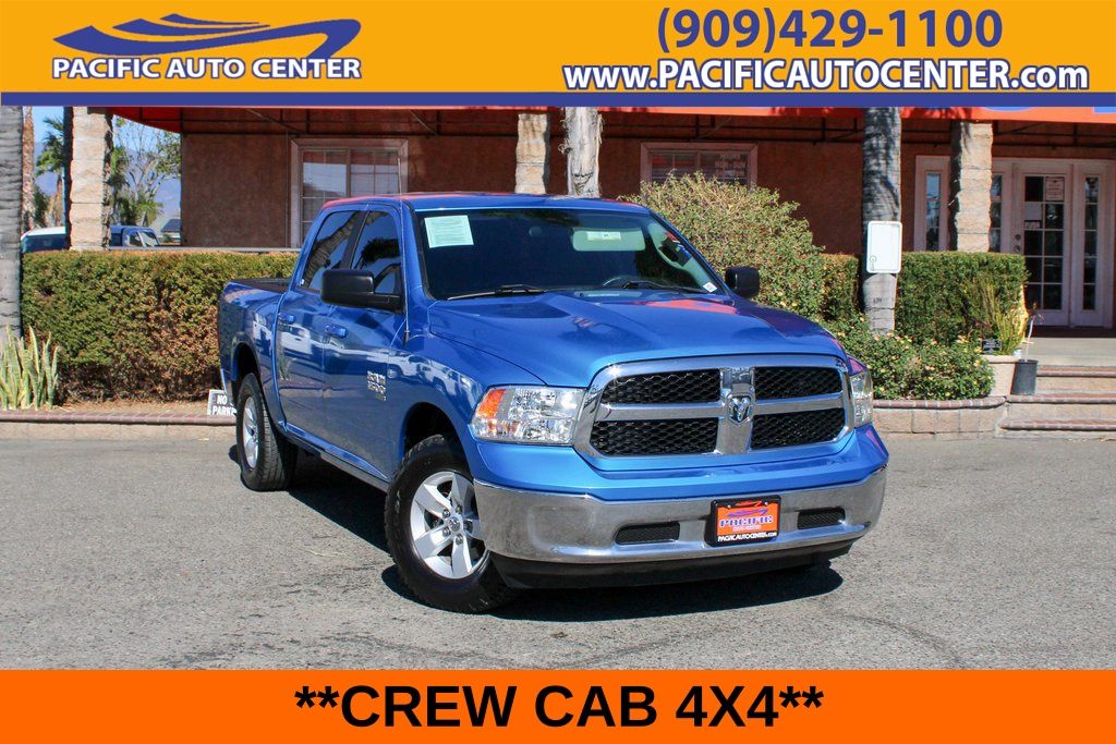 Hydro Blue Pearlcoat 2021 RAM 1500 Pickup Truck Four-Wheel Drive 8-Speed Automatic