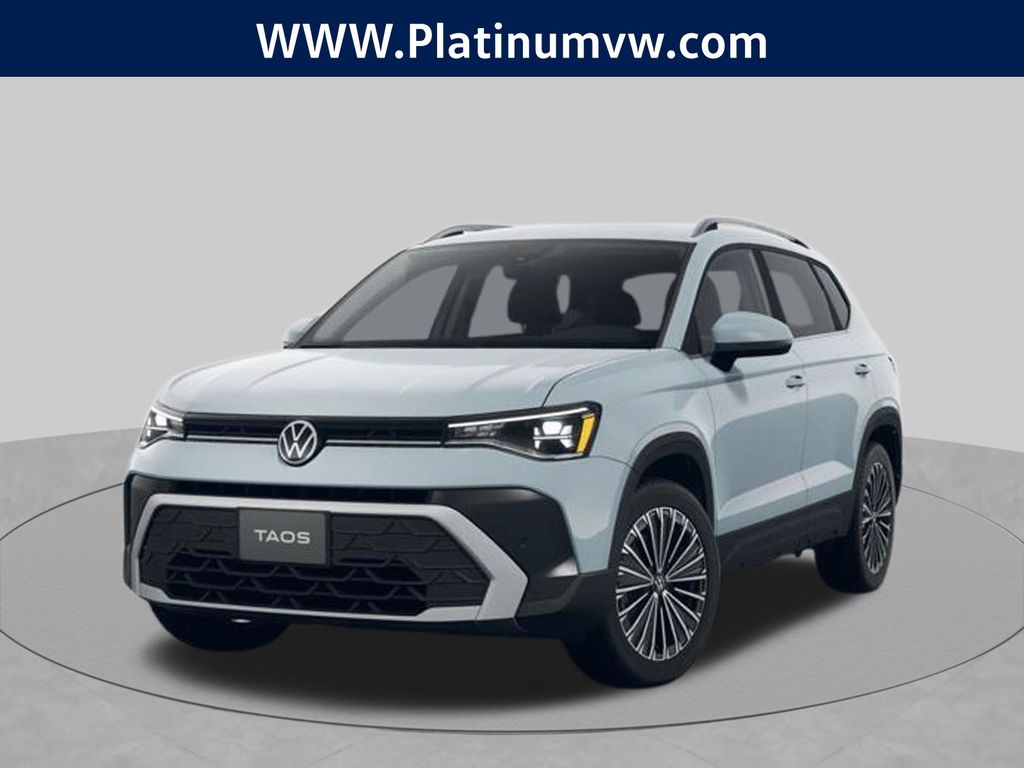 Deep Black Pearl 2026 Volkswagen Taos SUV / Crossover All-Wheel Drive 8-Speed Automatic