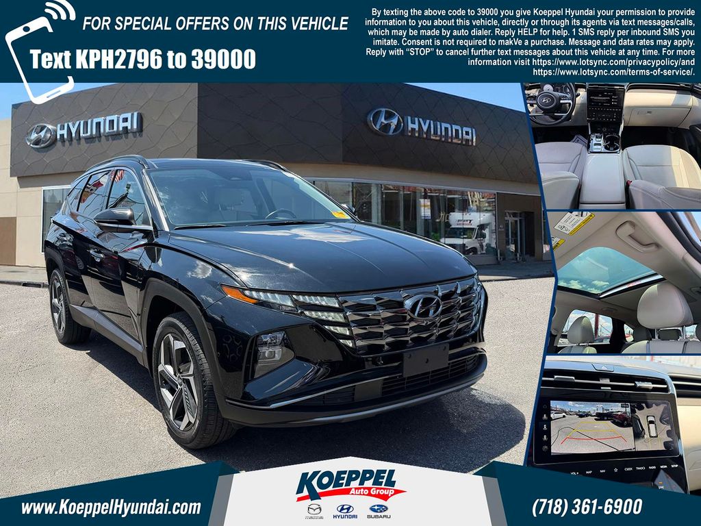 Phantom Black 2023 Hyundai Tucson SUV / Crossover All-Wheel Drive 8-Speed Automatic