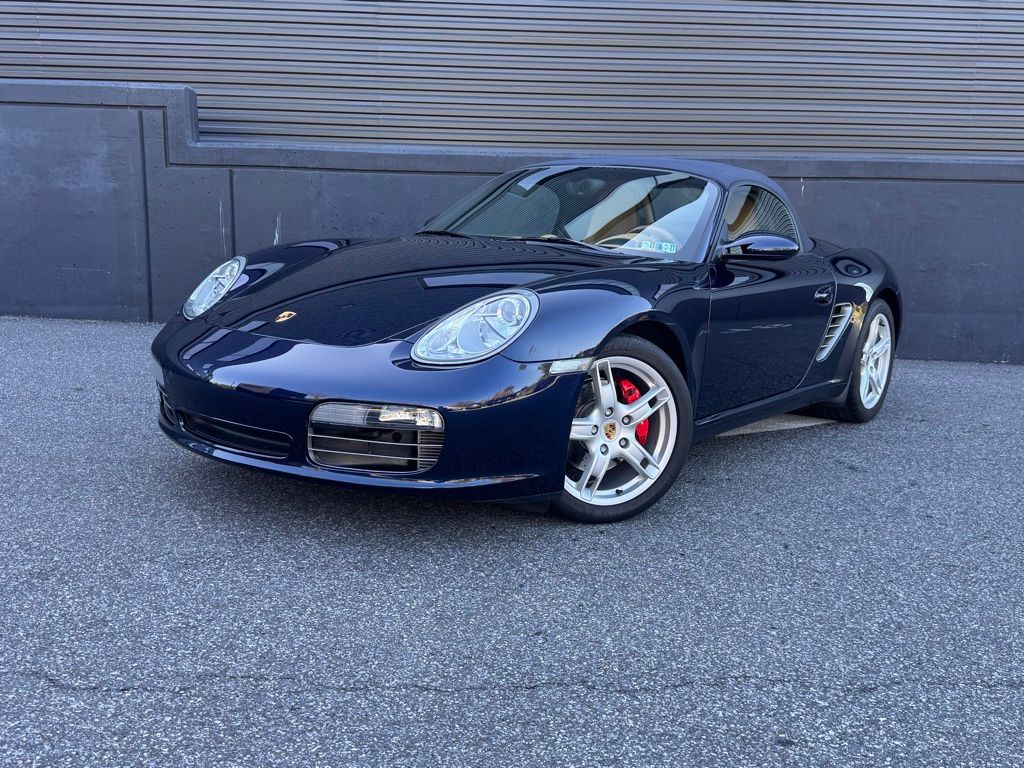 Midnight Blue Metallic 2006 Porsche Boxster S Convertible Rear-Wheel Drive 6-Speed Manual Overdrive