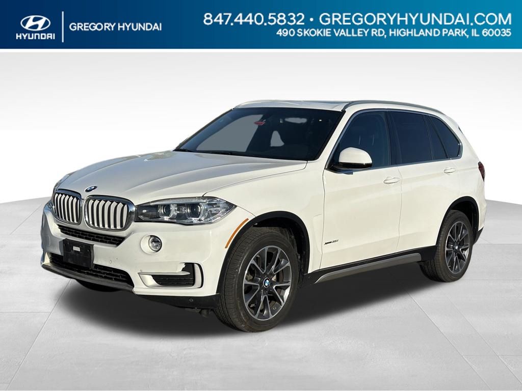 Alpine White 2018 BMW X5 SUV / Crossover All-Wheel Drive 8-Speed Automatic