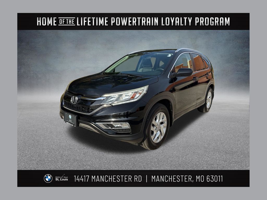 Black 2015 Honda CR-V SUV / Crossover All-Wheel Drive Continuously Variable Transmission