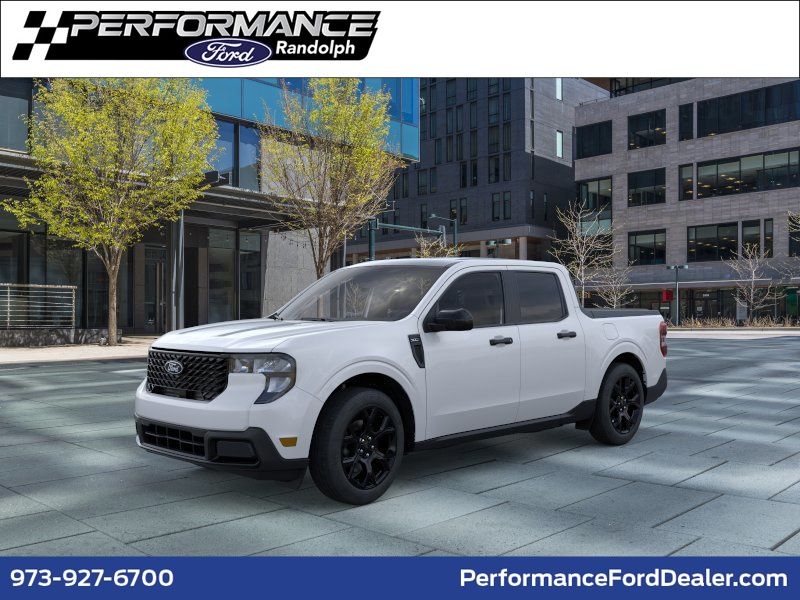 Oxford White 2025 Ford Maverick Pickup Truck All-Wheel Drive 8-Speed Automatic
