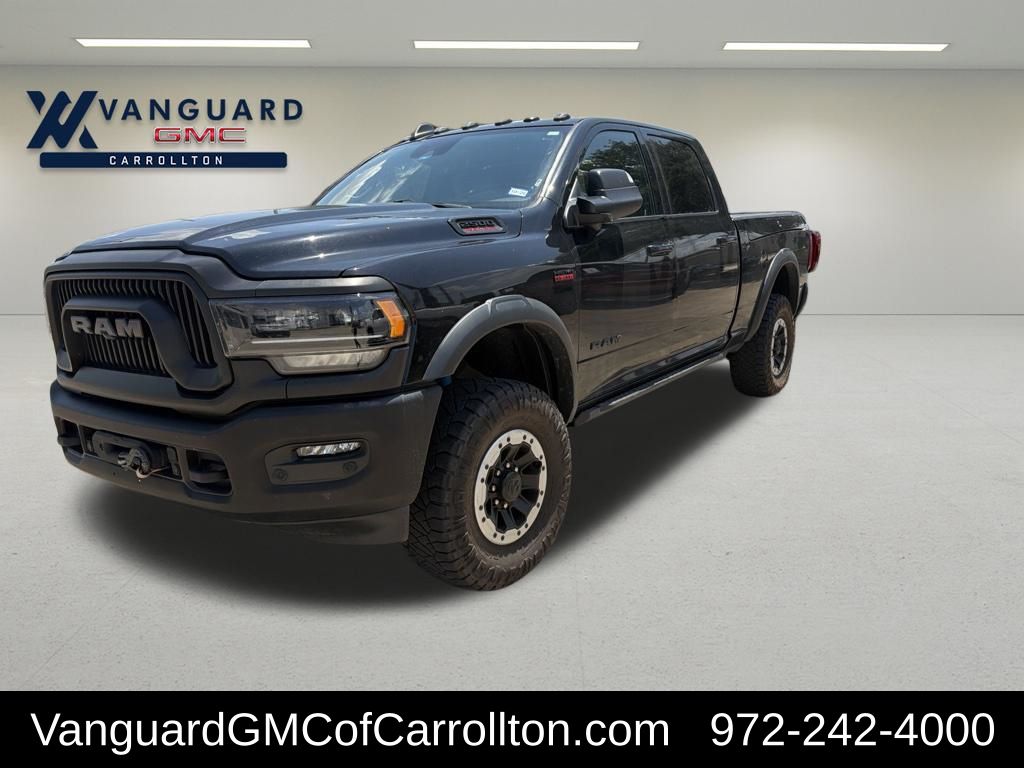 Diamond Black Crystal Pearlcoat 2022 RAM 2500 Pickup Truck Four-Wheel Drive 8-Speed Automatic