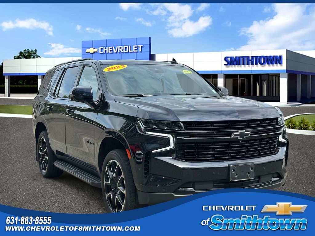 Midnight Blue Metallic 2023 Chevrolet Tahoe SUV / Crossover Four-Wheel Drive